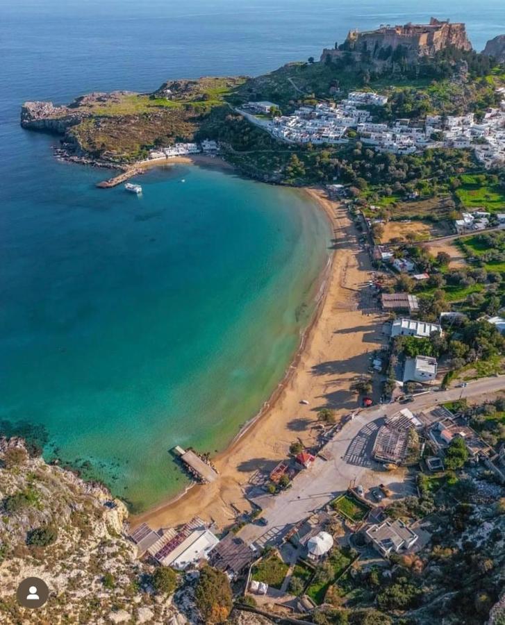 Fedra Apartments Lindos Eksteriør bilde