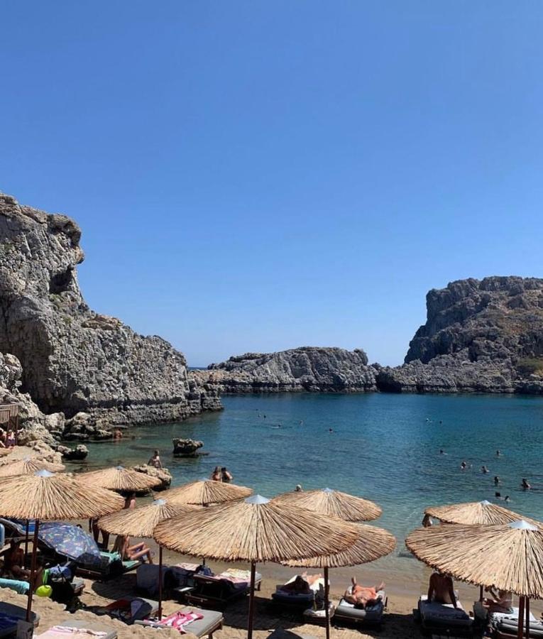 Fedra Apartments Lindos Eksteriør bilde