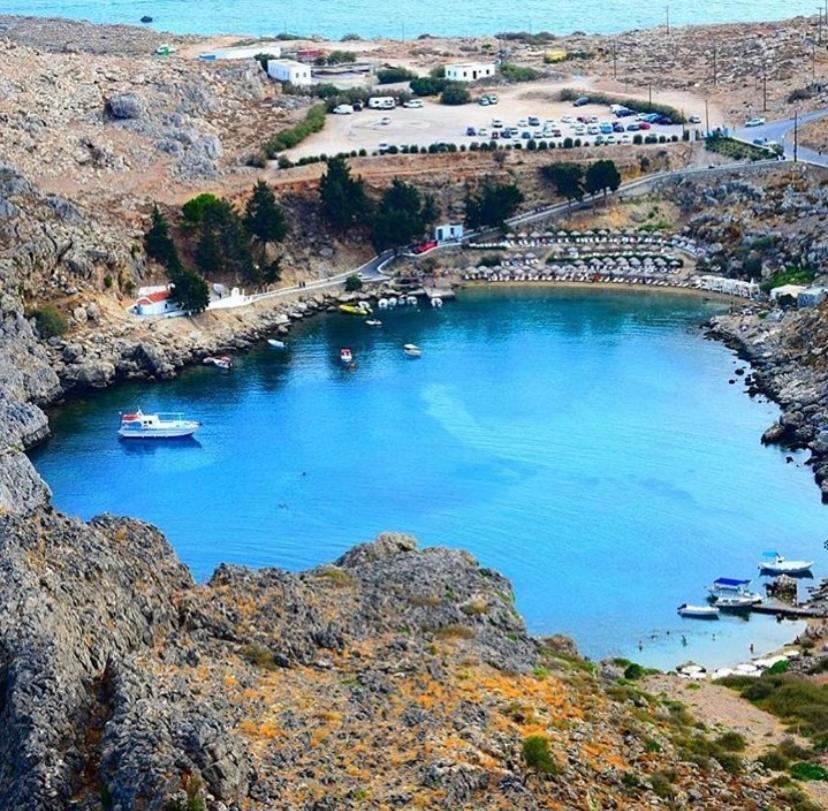 Fedra Apartments Lindos Eksteriør bilde