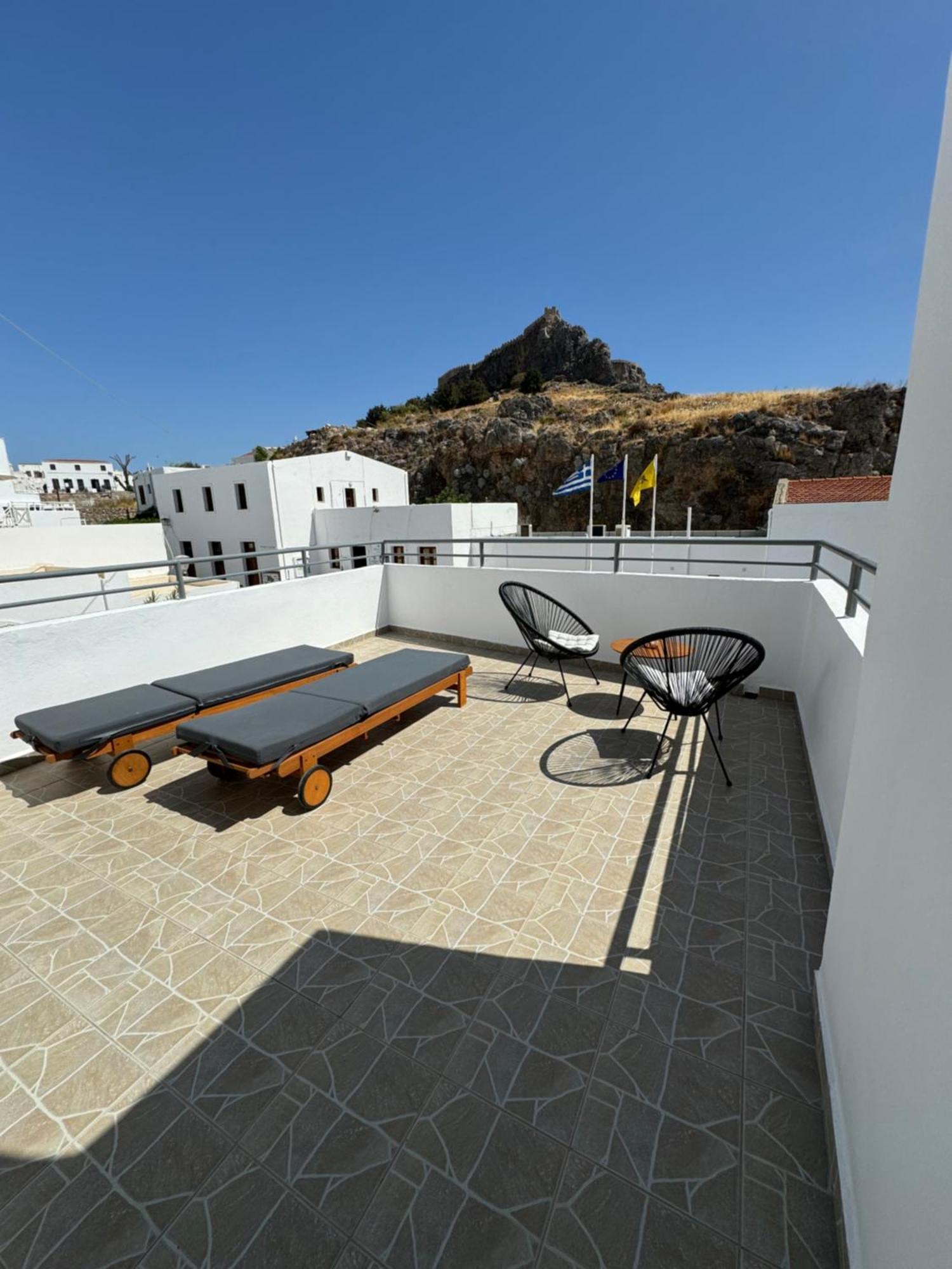 Fedra Apartments Lindos Eksteriør bilde
